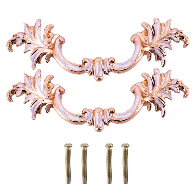 2 Pcs Cabinet Ring Knobs Handle Cabinets Knobs Cupboard Knobs Drawer