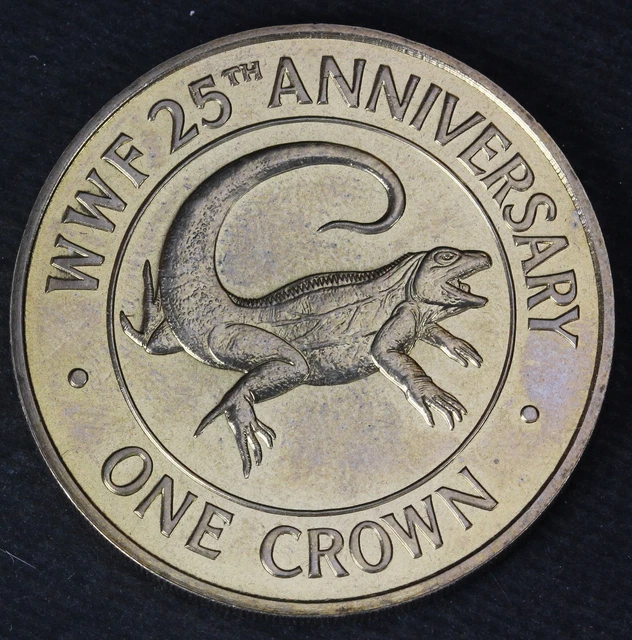TURKS & CAICOS ISLANDS 1 Crown 1988 - Copper/Nickel - World Wildlife Fund - 265