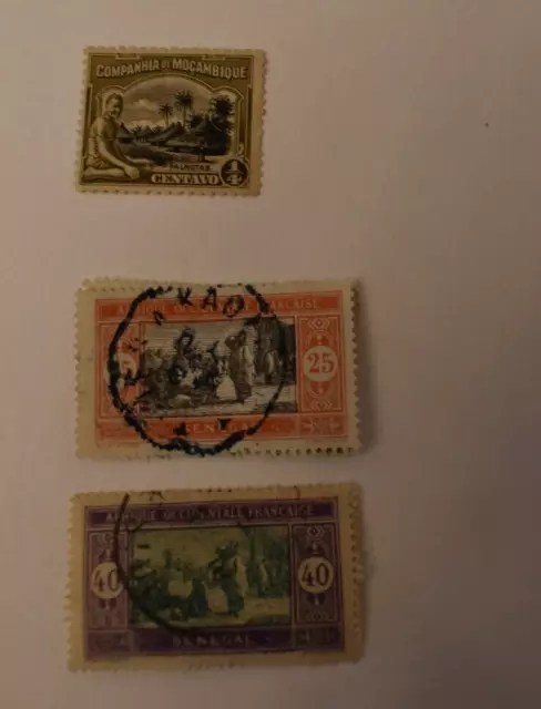 AFRIQUE DU SUD - SENEGAL - NIGERIA - CONGO - Lot de timbres 3