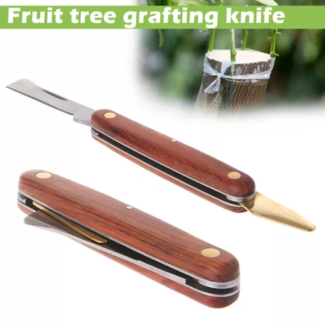 Pro Garden Grafting Tool Set Kit Fruit Tree Pruning Shears Scissor Cutting Tools