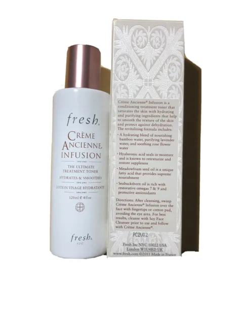 Fresh Creme Ancienne Infusion The Ultimate Treatment Toner 4oz (120ml)