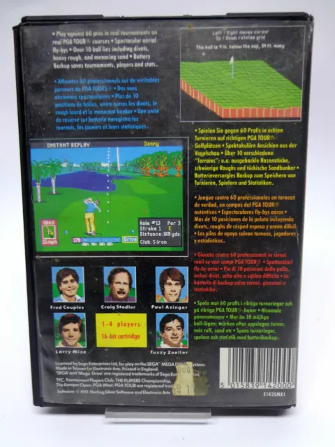 SEGA Mega Drive - PGA Tour Golf (avec emballage d'origine / sans instructions) 11221203 md 2