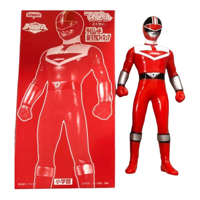 Power Rangers Time Force Timeranger Soft Vinyl Figure Red Limited BANDAI w/BOX