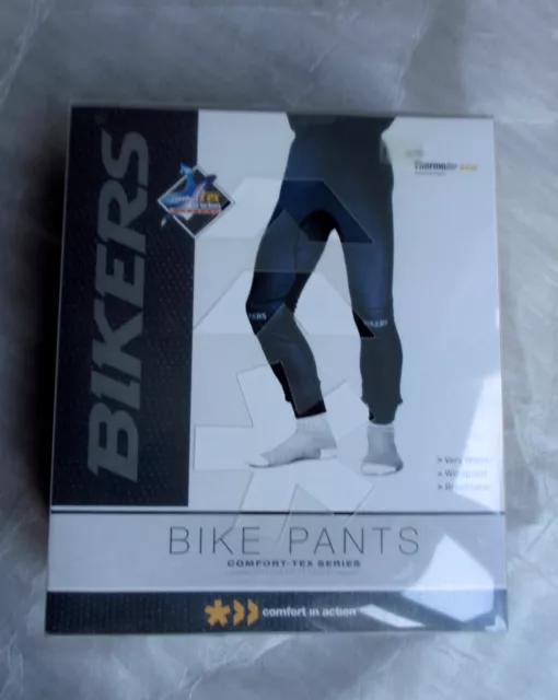 Pantalone Moto Intimo Uomo Sottotuta Termico Marca Bikers Tg. S - Nuovo