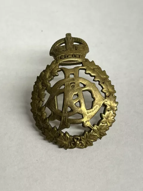 WWII CADC Canadian Army Dental Corps Cap Badge ***READ aaa