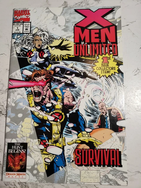 X-Men Unlimited #1 (1993, Marvel Comics) VF+/NM - First Issue Collector's Item 