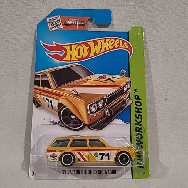 Hot Wheels - '71 Datsun Bluebird 510 Wagon - HW WORKSHOP - 2013