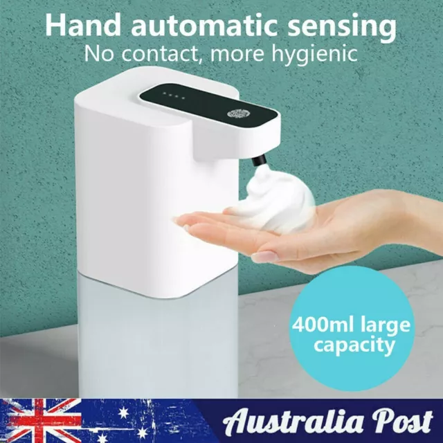Automatic Soap Dispenser USB Rechargeable IR Sensor Foaming Touchless Hand Wash