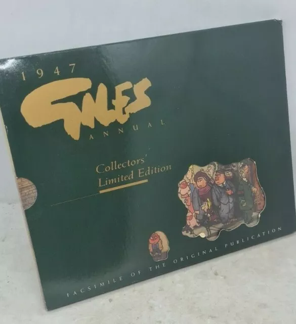 Giles  Annual: 1947 (Paperback, 1995) with slip case, collectors limited edition