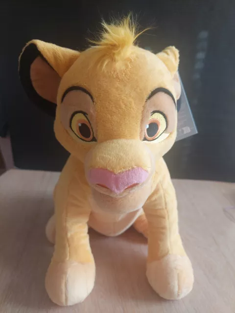 NEW Disney Store The Lion King Simba Medium 33cm Soft Plush Toy