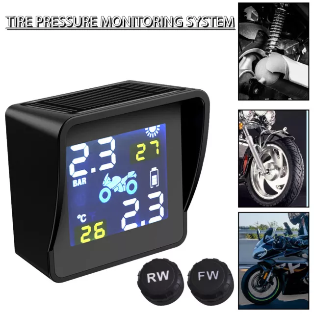 Jansite Motorcycle TPMS Moto Système de Surveillance de la