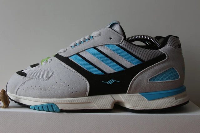 adidas Consortium ZX 4000 42 2/3 US9 UK8,5 27cm grau blau Schuhe Sneaker