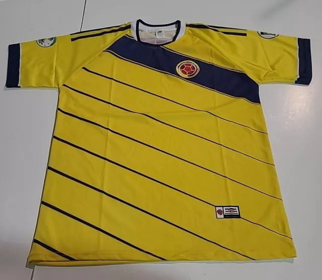 Colombia National Team "FIFA 2014 World Cup" Soccer Jersey - Men Large