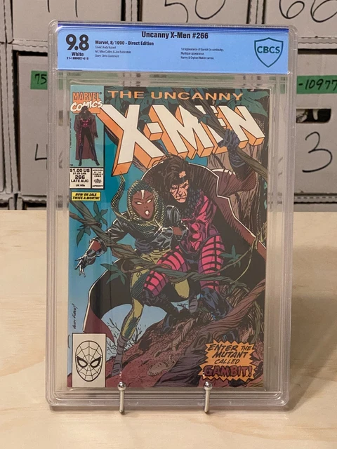 Uncanny X-Men Vol. 1 #266 CBCS 9.8 White Pages