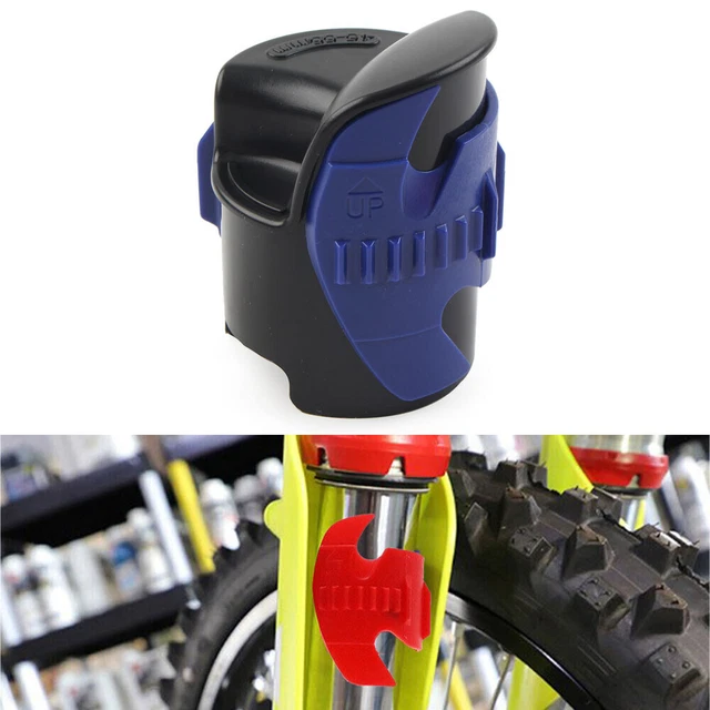 45-55mm Front Fork Shock Absorber Oil Seal Cleaning Tool for Dirt Bike Blue