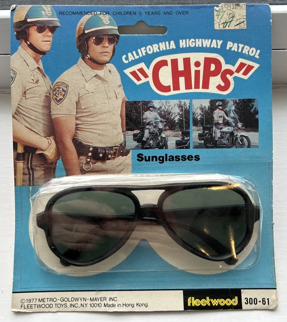 VINTAGE 1977 FLEETWOOD CHiPs CALIFORNIA HIGHWAY POLICE PATROL Toy