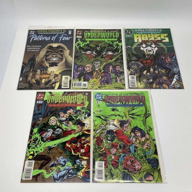 DC Comics Underworld Unleashed Lot Of 5 Books. Volume 1-3 And 2#1s 1995