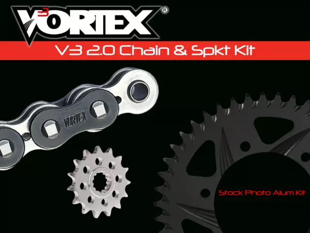 Vortex 520 Chain and Sprocket Kit 14-45 Tooth CK5237 For Suzuki SV650S 99-09