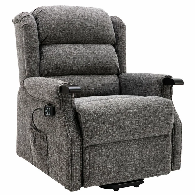 RISER AND RECLINER Brown Prestbury Soft Touch chair with dual