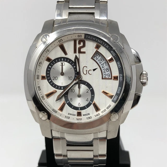 GC Guess Collection Watch Mens Chronograph Swiss Quartz GC78001G1 OLD STOCK