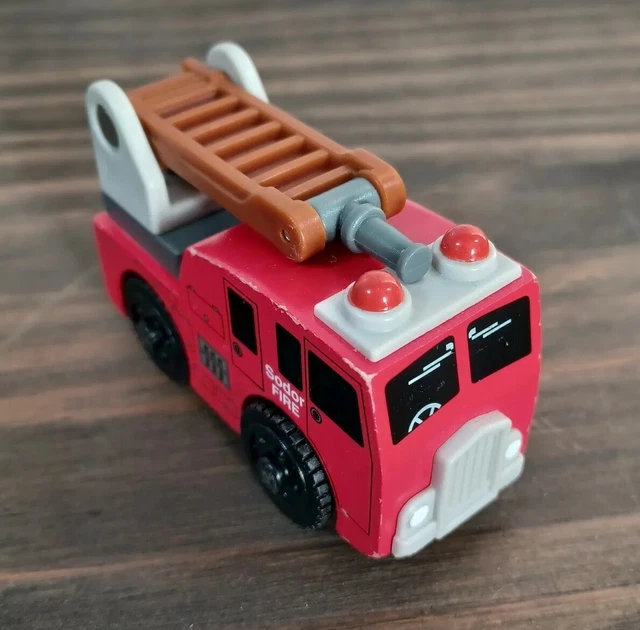 THOMAS & FRIENDS Wooden Railway Sodor Hook & Ladder Fire Truck