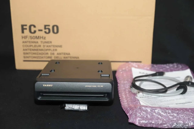 YAESU FC-50 AUTOMATIC Antenna Tuner Pre-owned - Good $311.46