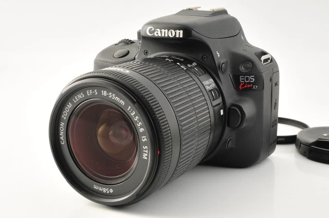 MINT] CANON EOS Kiss X7 / EF-S 18-55mm F3.5-5.6 IS STM From JAPAN