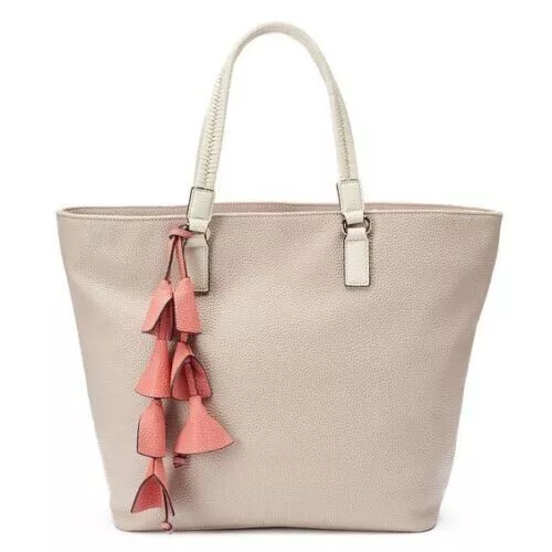 Apt 9 Womens Ava Soft Tassel Tote Bag Faux Leather NEW