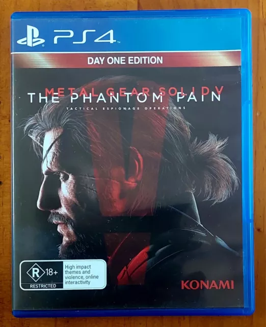 METAL GEAR SOLID The Phantom Pain, Playstation 4, PS4 game Complete, Used  $28.97 - PicClick AU