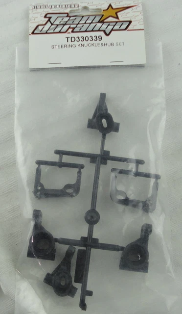 Team Durango DEX210 2WD Buggy Steering Knuckles & Hub Set TDRTD330339