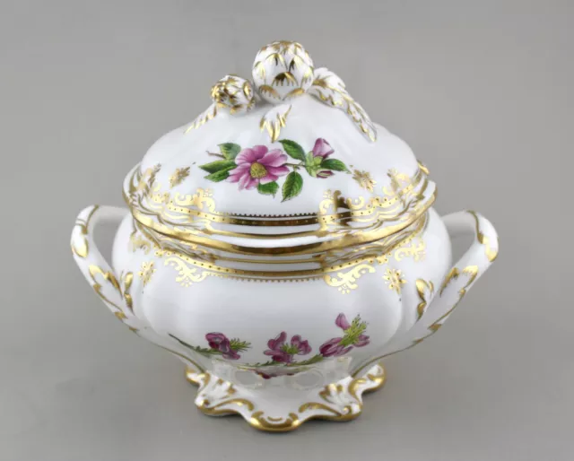 Spode Stafford Flowers Y8519 Sauce Tureen & Cover Excellent Pashdel10 Only