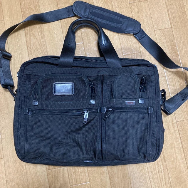 TUMI Alpha Expandable Organizer Briefcase 2Way