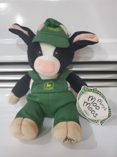 Vintage 1999 John Deere Mary's Moo Moo Plush Bull Calf  Enesco