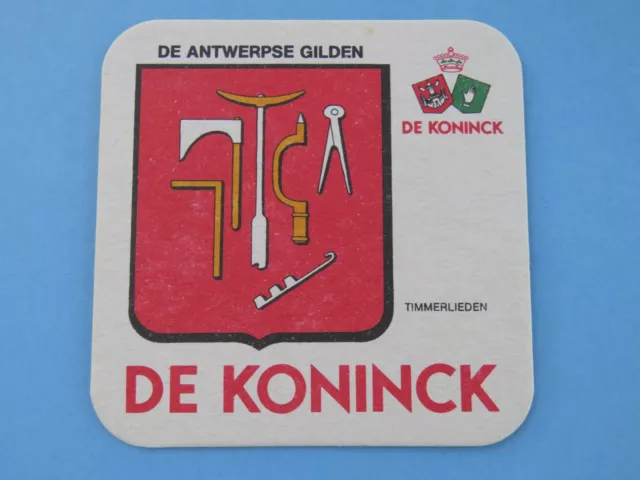 Bière dessous de Verre ~ ~ Brouwerij Koninck Belge Ale ~ Antwerpen,Beligum Tools
