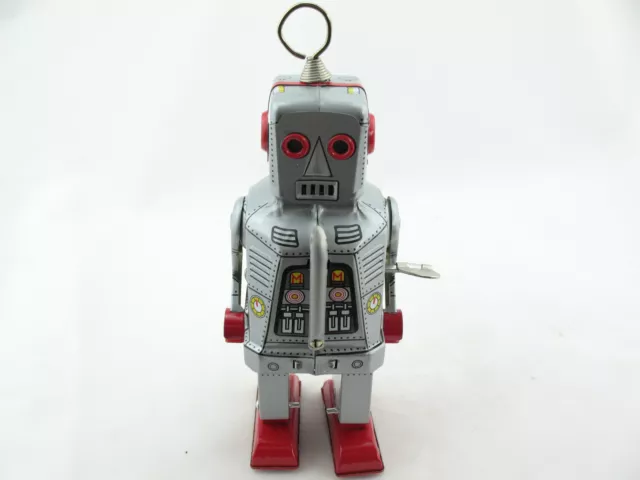 Blechspielzeug - Roboter Space Robot, 20 cm, silber   5880403