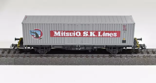 Märklin H0 AC - aus Set Containertragwagen DB IV - Art. 4515 ohne OVP - D 355