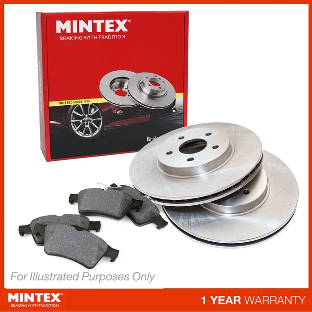 thumbnail image 2 of Land Rover Freelander 1.8 TD4 V6 Front Brake Discs And Pads Set Mintex E-Approved 2 of 6