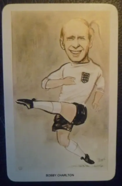 Venorlandus World Of Sport Our Heroes Card #18 Bobby Charlton Excellent Con