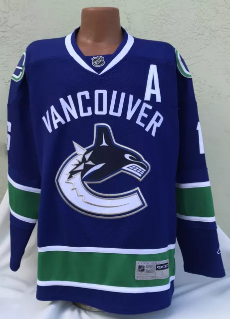 1989 Trevor Linden Vancouver Canucks CCM NHL Jersey Size Large