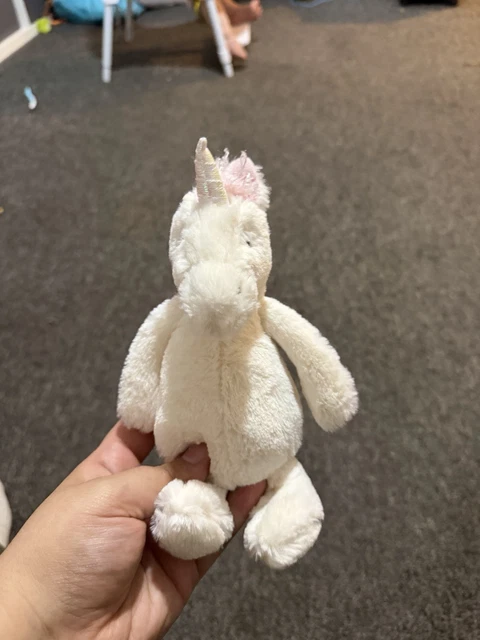 JELLYCAT BASHFUL UNICORN — Small — excellent Condition Without Tags £12 ...