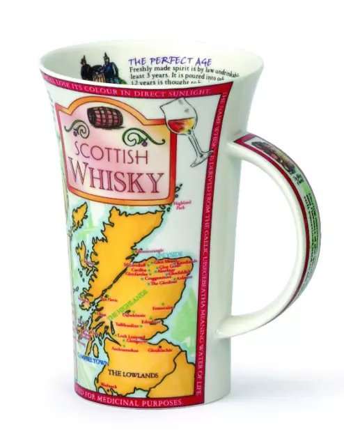 Stunning Scottish Whisky Dunoon Fine Bone China Mug Glencoe Style