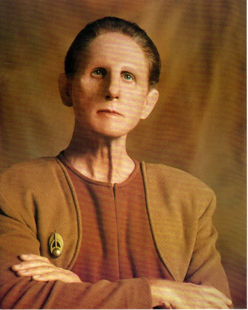 STAR TREK DEEP SPACE NINE Security Chief Odo cartolina grande SC003