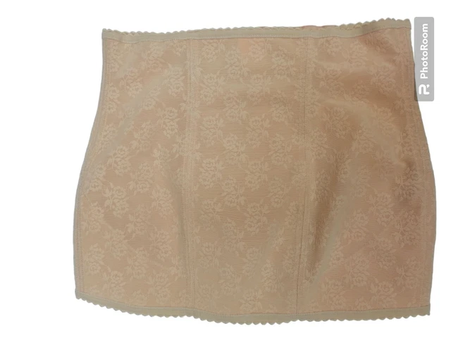 Combiné Gaine Vintage Berlei Instant Slimming - Taille FR110, Bonnet D, Beige, Neuf Parfait