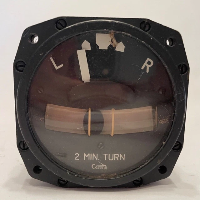 Cessna Turn and Bank Indicator P/N: S-1413N1 Mod. 2800N2