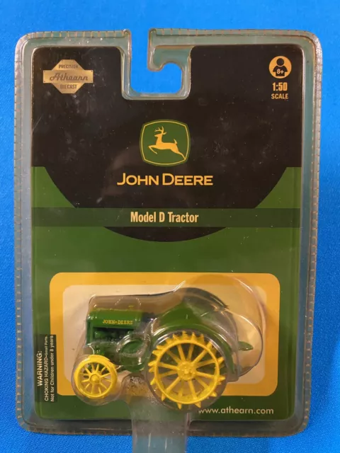 1:50 SCALE ATHEARN Precision Diecast JOHN DEERE Model D TRACTOR B1