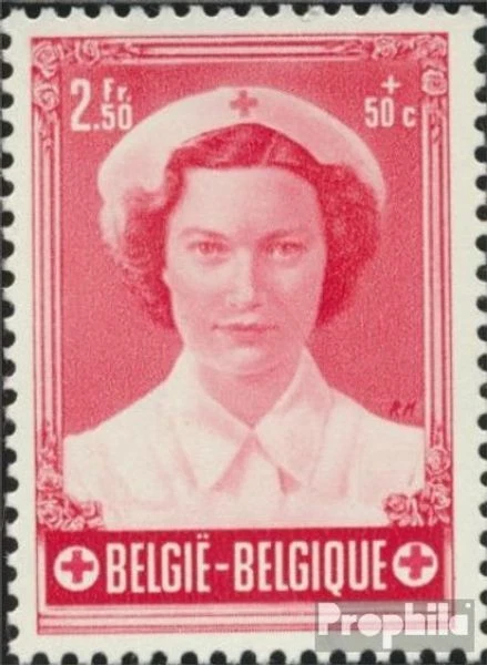 Belgique 964 avec charnière 1953 mariage