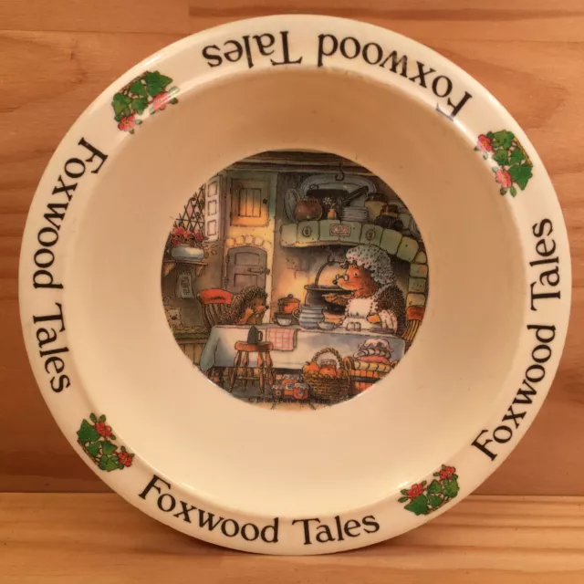 FOXWOOD TALES "Antique White” Beautiful Little Vintage Kids Bowl Melamine Dish