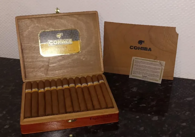 Ancienne boîte à cigares Neuf De Stock - Cohiba Esplendidos Habanos Cuba -