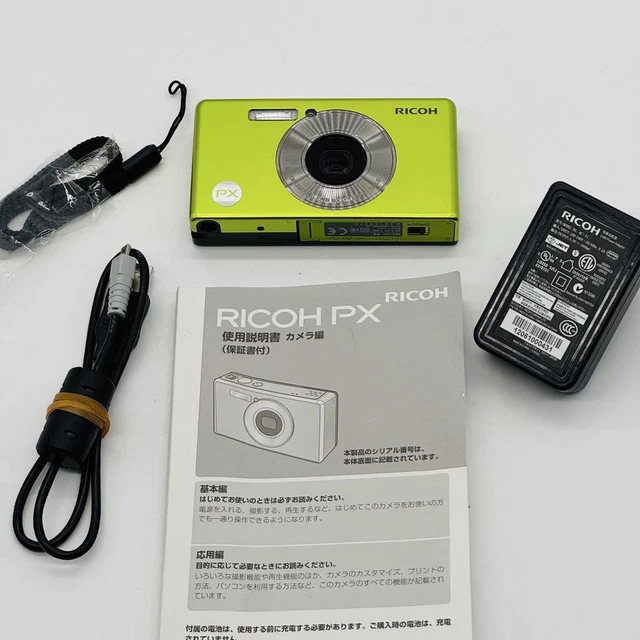 RICOH PX GREEN Compact Digital Camera Used, Minor Scratches