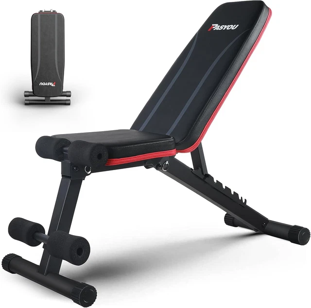Panca Multifunzione Physionics – Con Stazione Butterfly, Estensioni Gambe, Regolabile, Carico Max 255 Kg